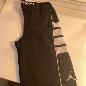 Basketball shorts, size XL, black, been worn